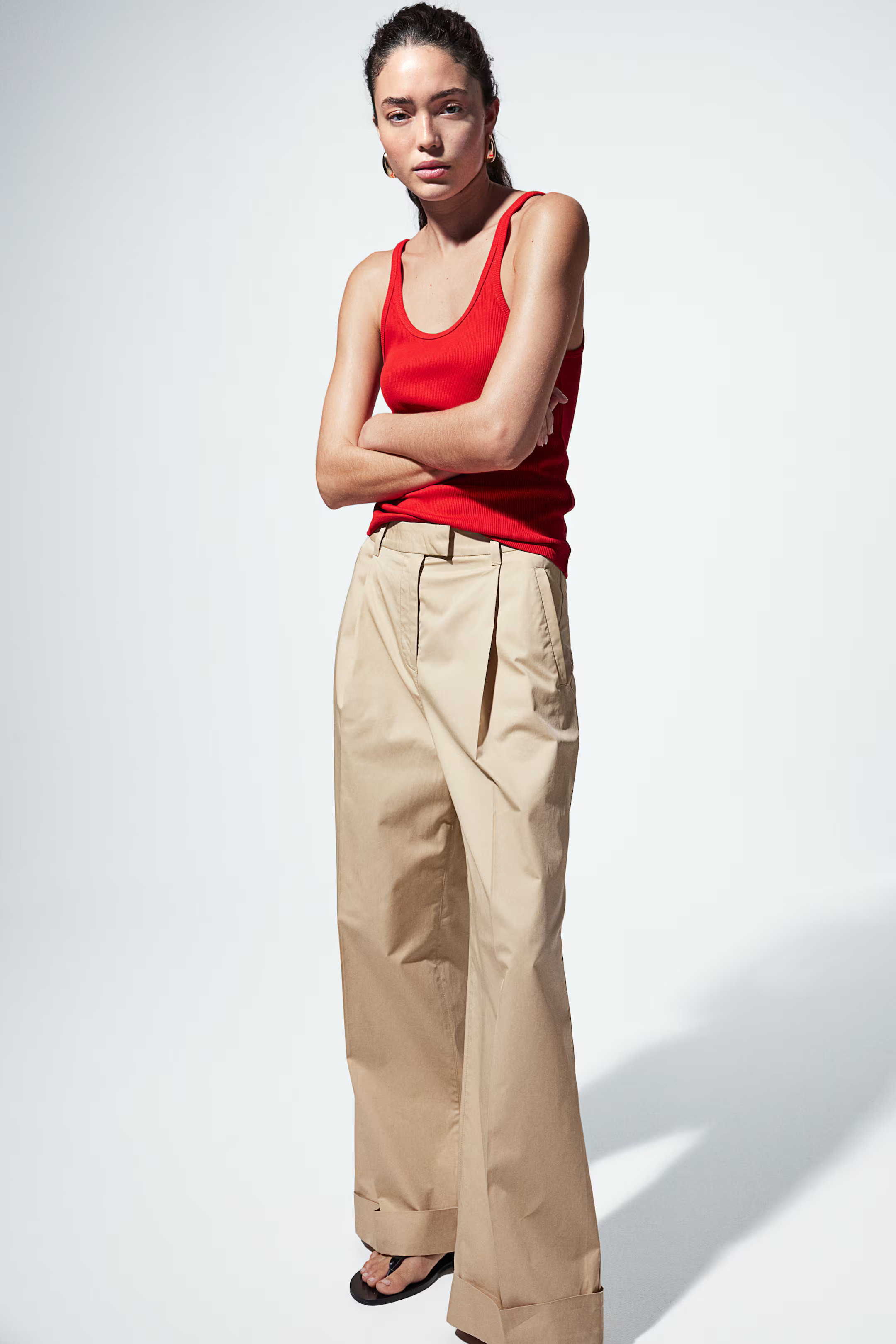 Geripptes Tanktop | H&M (DE, AT, CH, NL, FI)