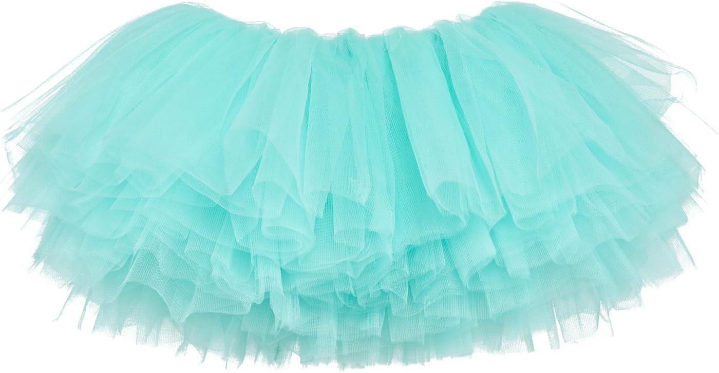 Little Girls 10-Layer Short Ballet Tulle Tutu Skirt (4 mo. - 3T) | Amazon (US)