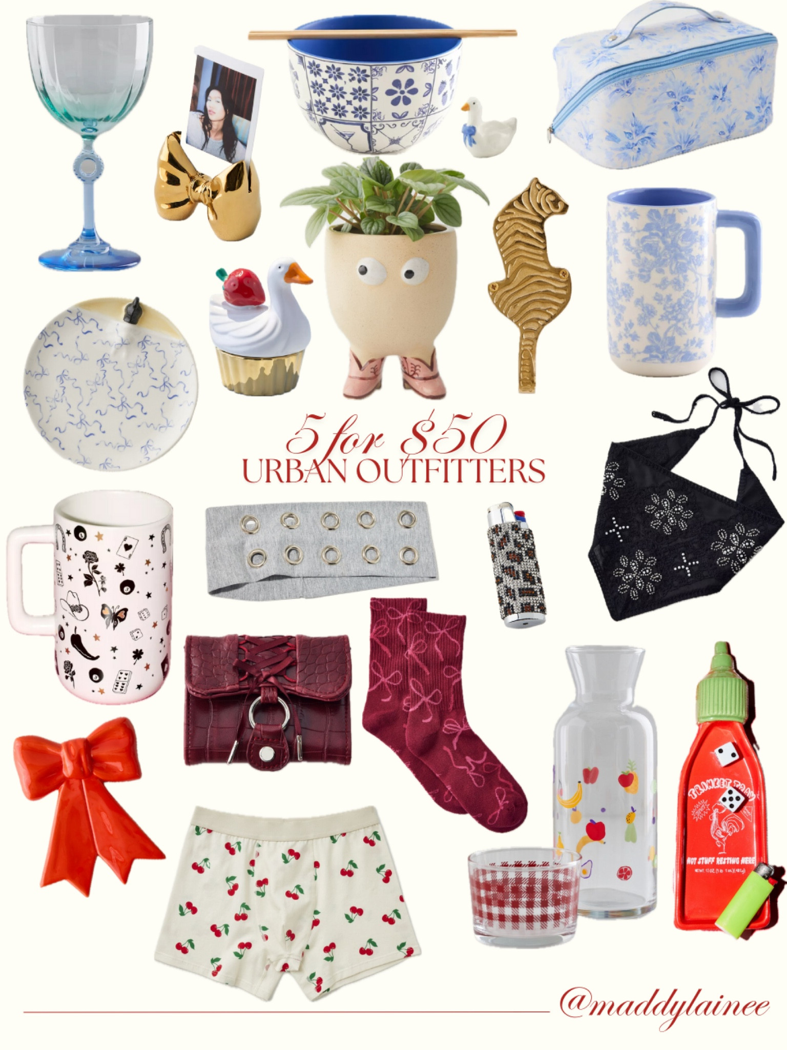 Need gift ideas under a budget???? Urban Outfitters has 5 items for $50! 🎄✨♥️

#LTKCyberWeek #LTKGiftGuide #LTKHoliday