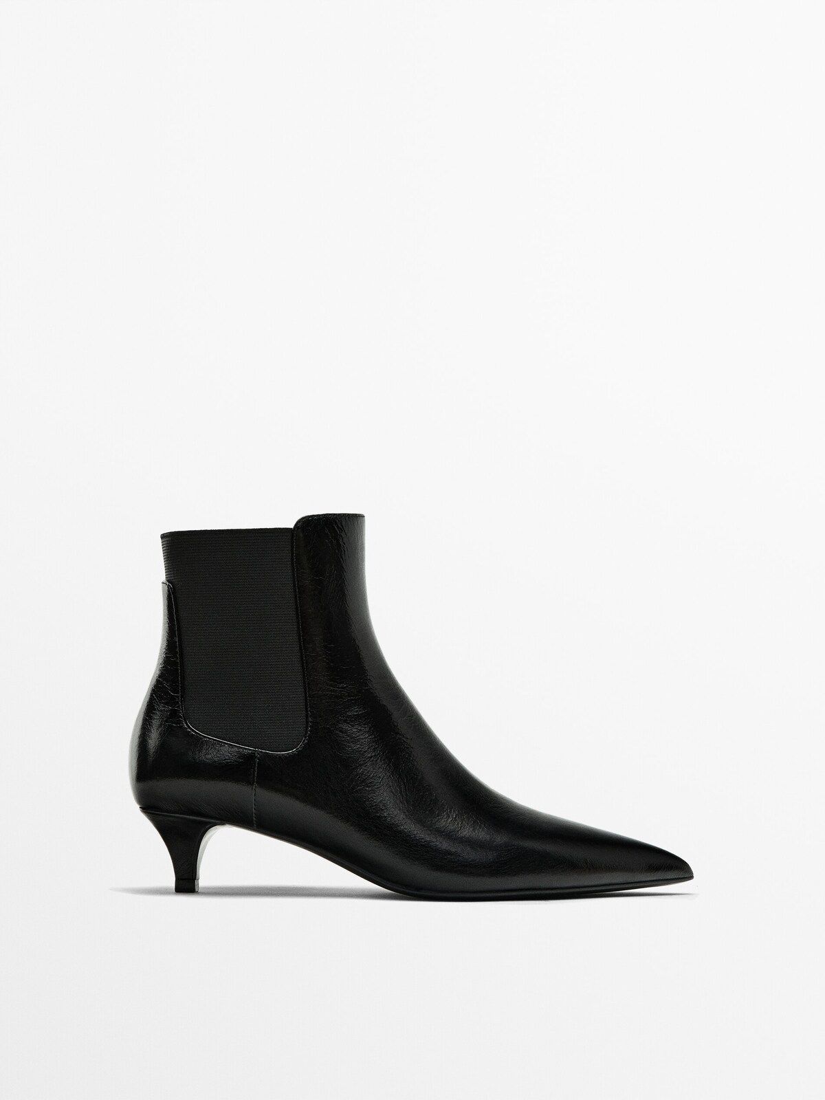 Low-heel ankle boots | Massimo Dutti (US)
