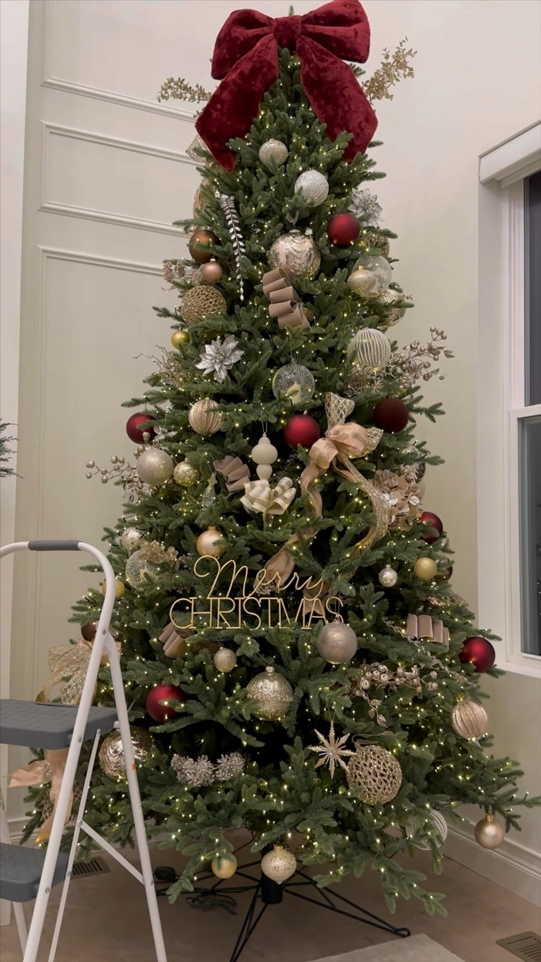 Christmas tree decorations, Christmas tree topper, bow tree topper 

#LTKHoliday #LTKHome #LTKSeasonal