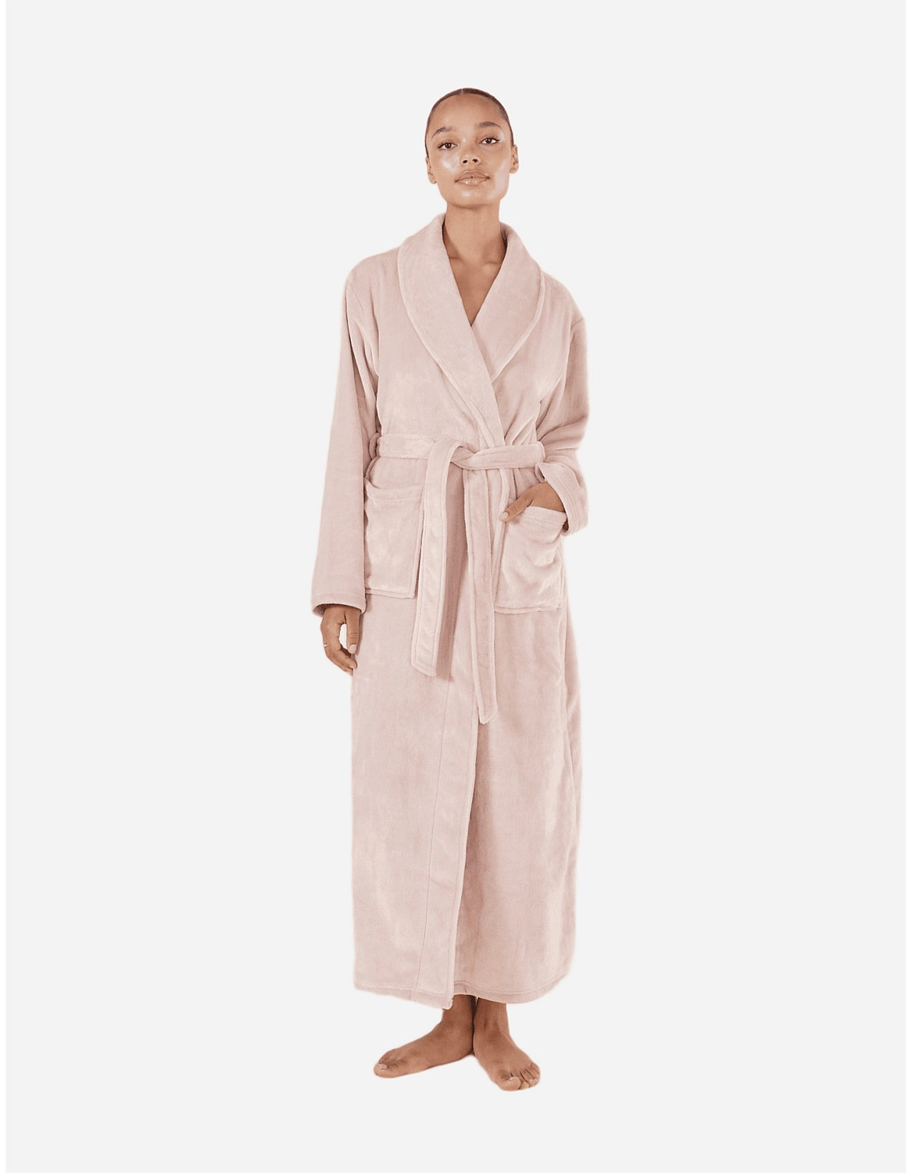 PINK PLUSH ROBE | David Jones (Australia & New Zealand)
