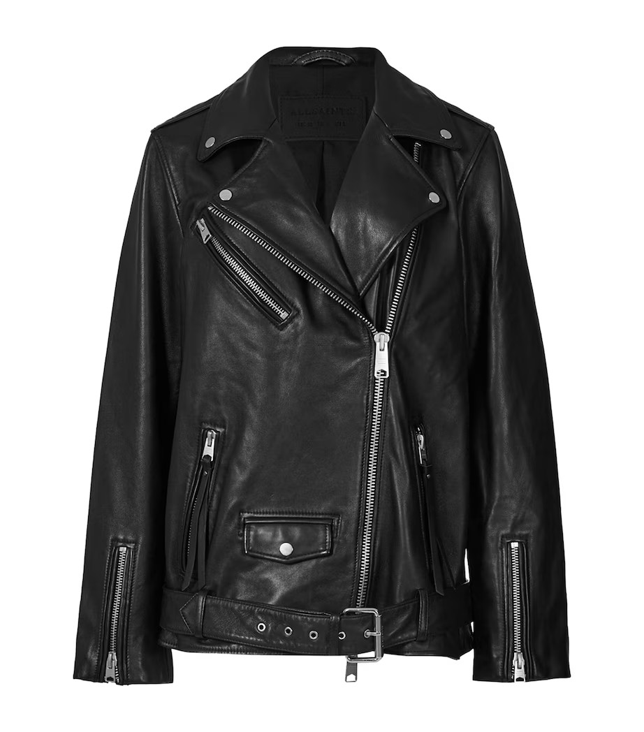 Leather Billie Biker Jacket | Harrods