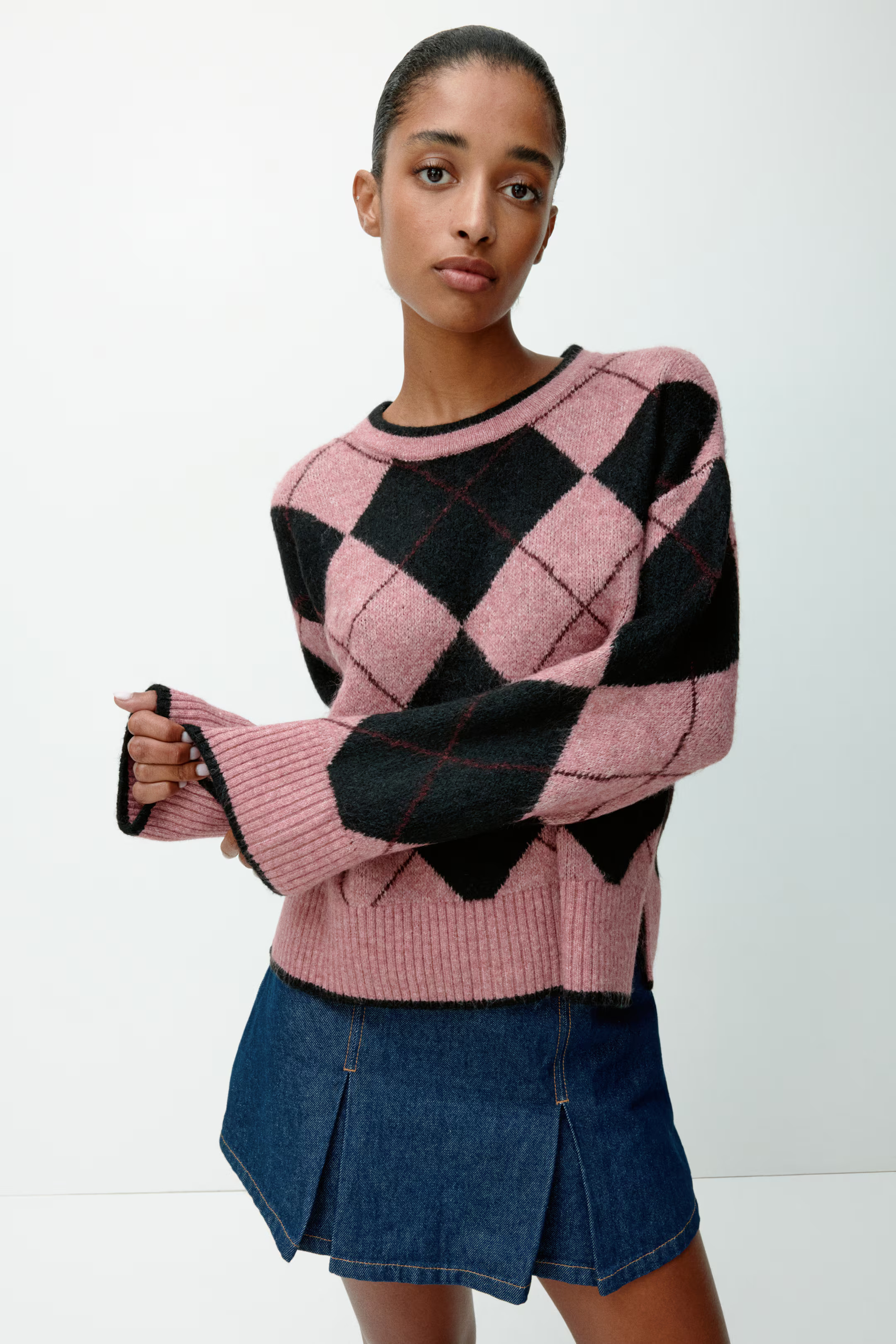 Jacquard-Knit Sweater | H&M (US + CA)