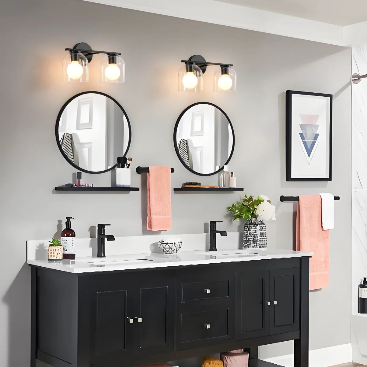 Meola 2 - Light Dimmable Vanity Light | Wayfair North America
