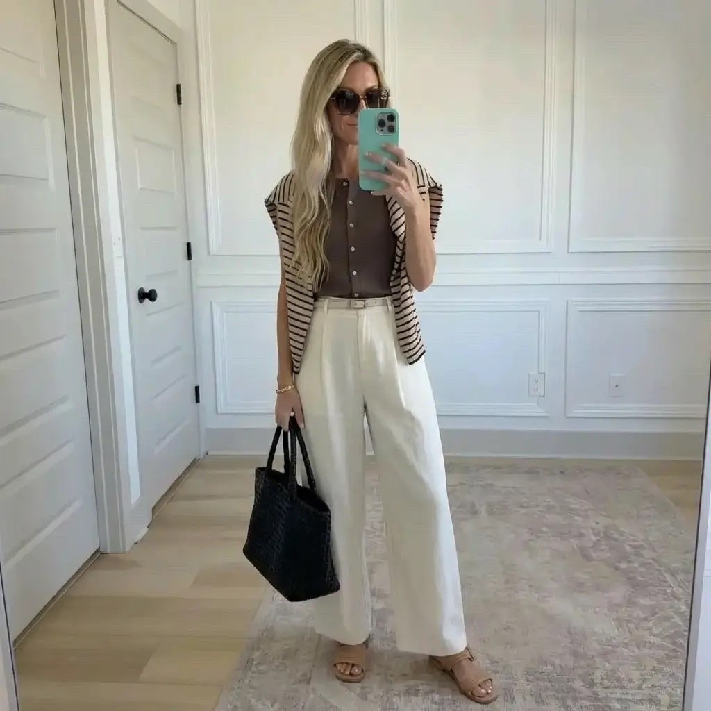Effortless, timeless, and quietly confident.
Neutral layers, clean lines, and that “put-together without trying” energy.
Proof that soft tailoring + relaxed silhouettes = everyday elegance. 🤍

Hashtags
#SoraStyle #EffortlessChic #NeutralStyle #QuietLuxury
#ClassicWithATwist #ModernClassic #EverydayElegance
#CapsuleWardrobe #TimelessStyle #MinimalMood
#ChicNeutrals #PolishedCasual #StyleInspo
#WomenWithStyle #OOTD #LessButBetter

#LTKgrwm #LTKValentine #LTKdayinmylife