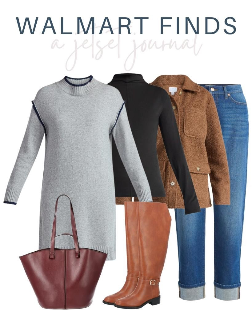 Cute fall finds at Walmart. Easy pieces you can wear different ways.
fall sweaters, layering pieces, knee high boots, trendy jeans, affordable fashion, fall look, outfit inspo, walmart finds, fall outfit, cute accessories, outfit idea, walmart fashion

#LTKSeasonal #LTKFindsUnder100 #LTKU