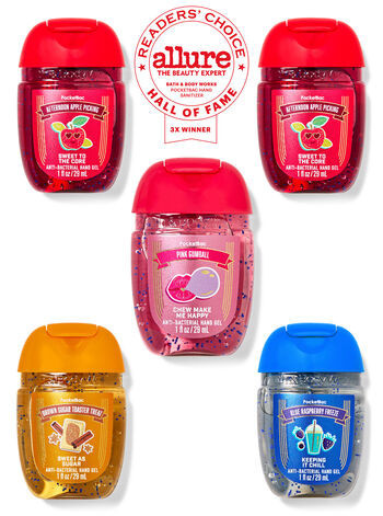 End-of-Summer Treats


PocketBac Hand Sanitizers, 5-Pack | Bath & Body Works