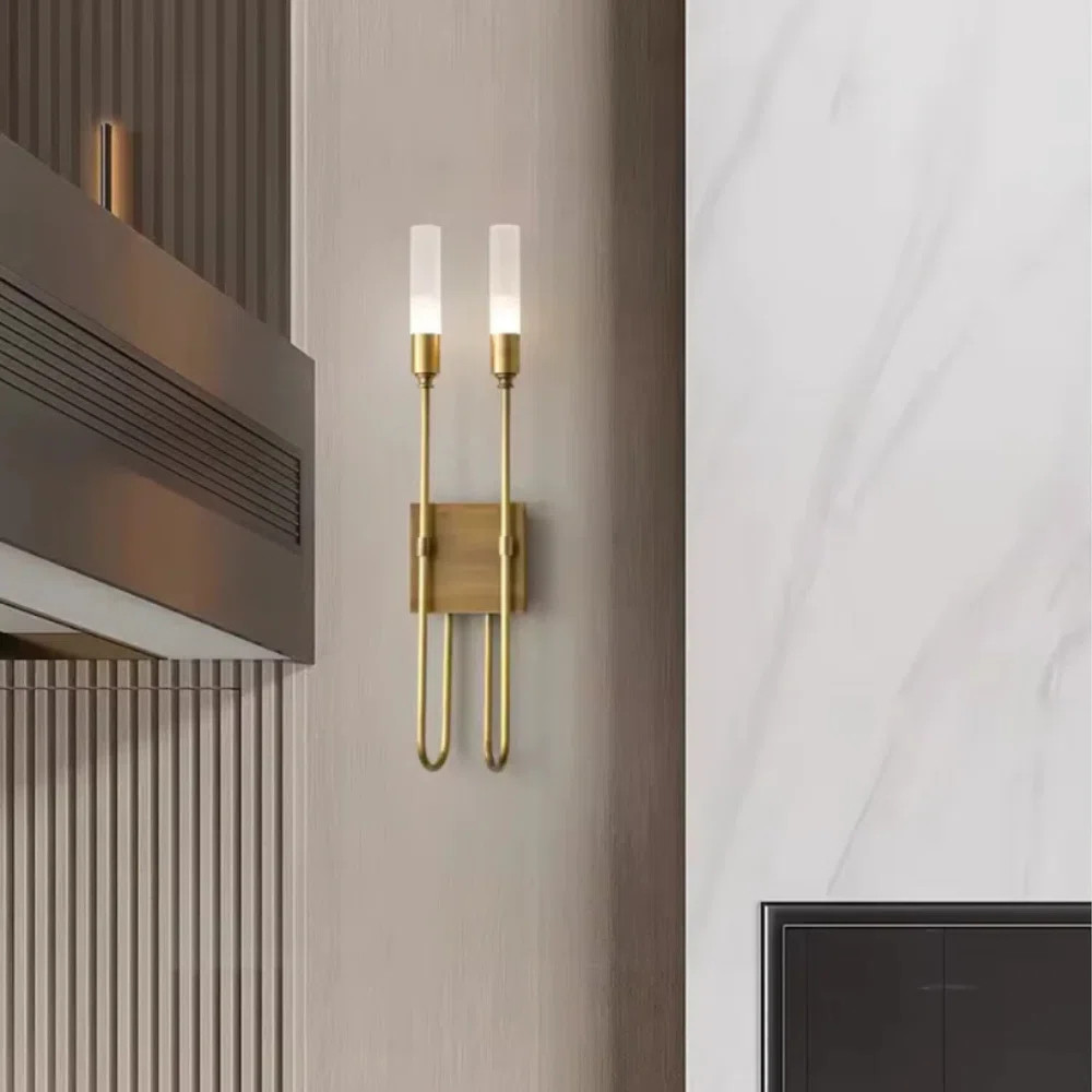 Light Rivoli Double Wall Sconce | French Style Design | Acrylic Shades | G9 Light Source | Wayfair North America