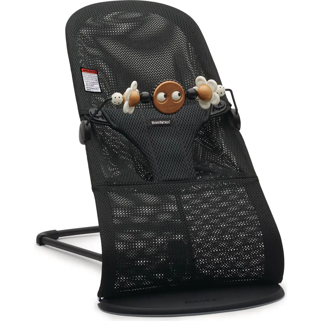 BabyBjörn Baby Bouncer Toy Bar in Black/White at Nordstrom | Nordstrom