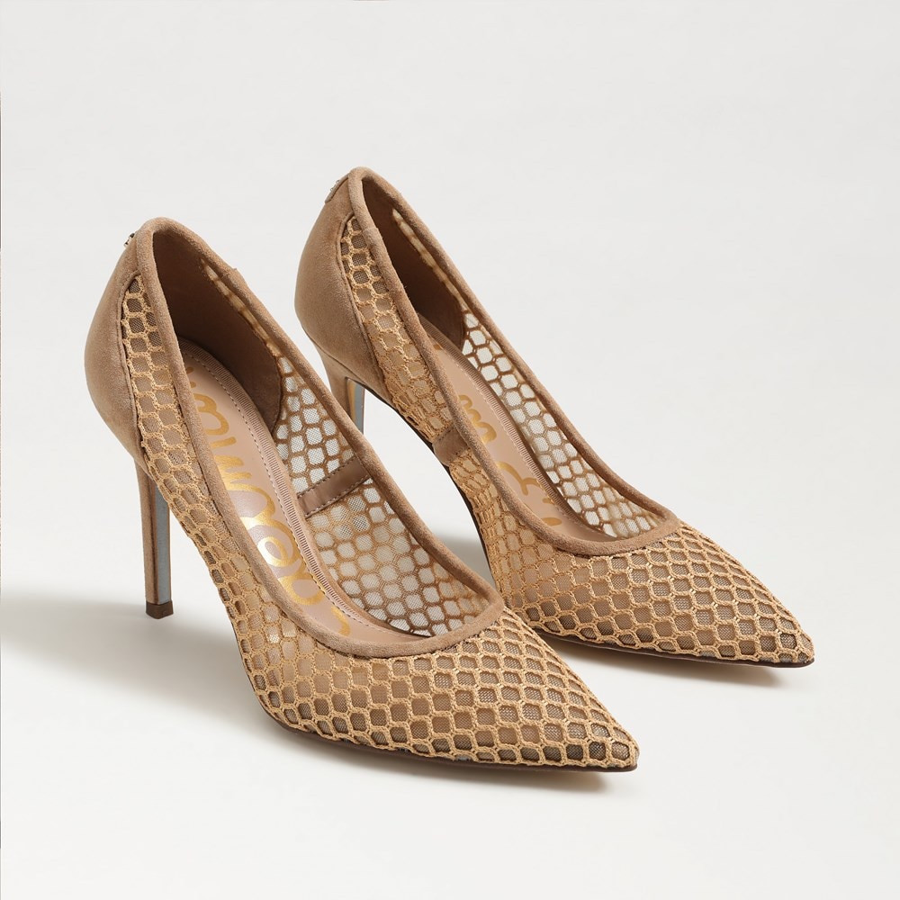 Hazel Polka Dot Mesh Pump | Sam Edelman
