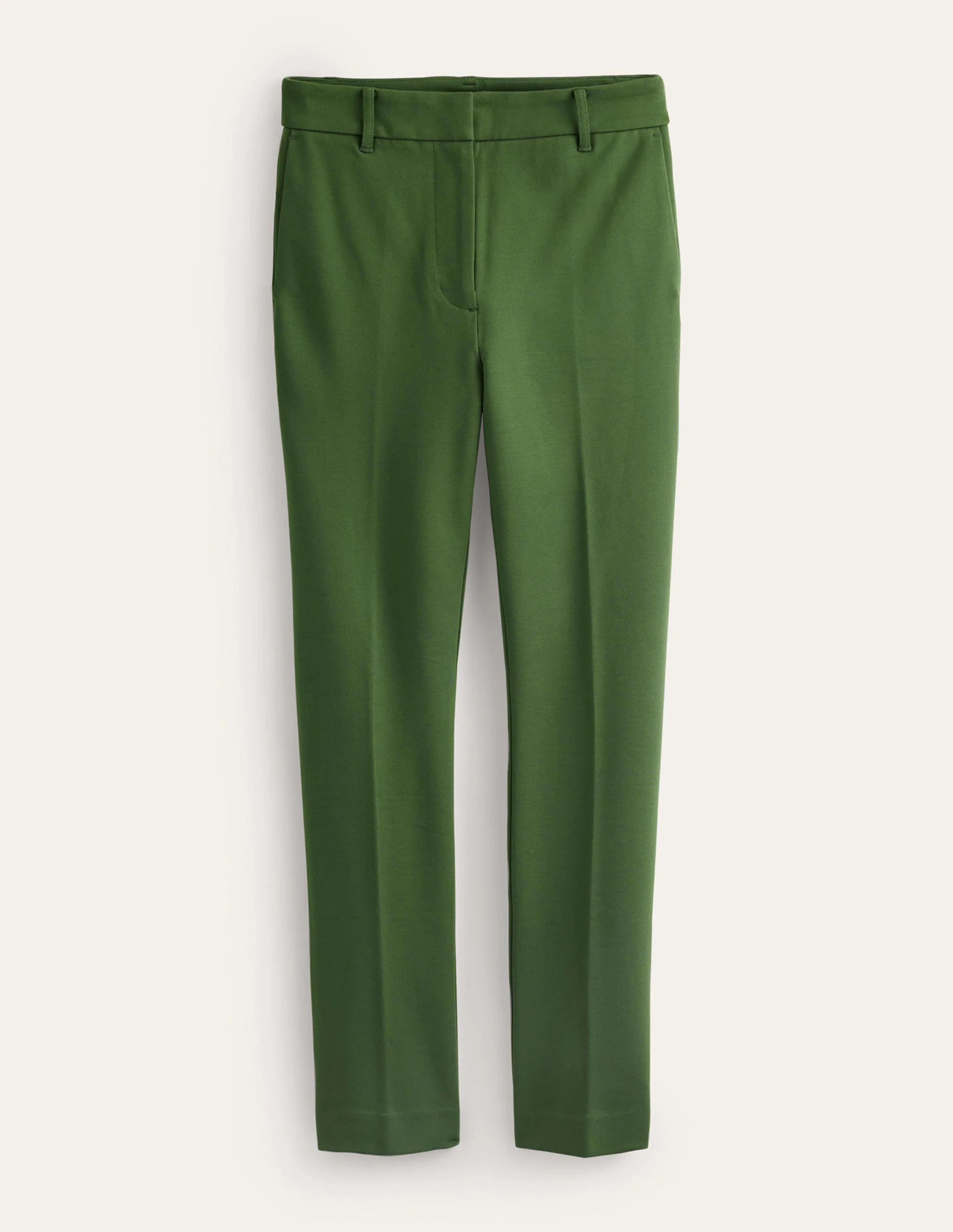 Highgate Ponte Pants-Winter Green | Boden (US)