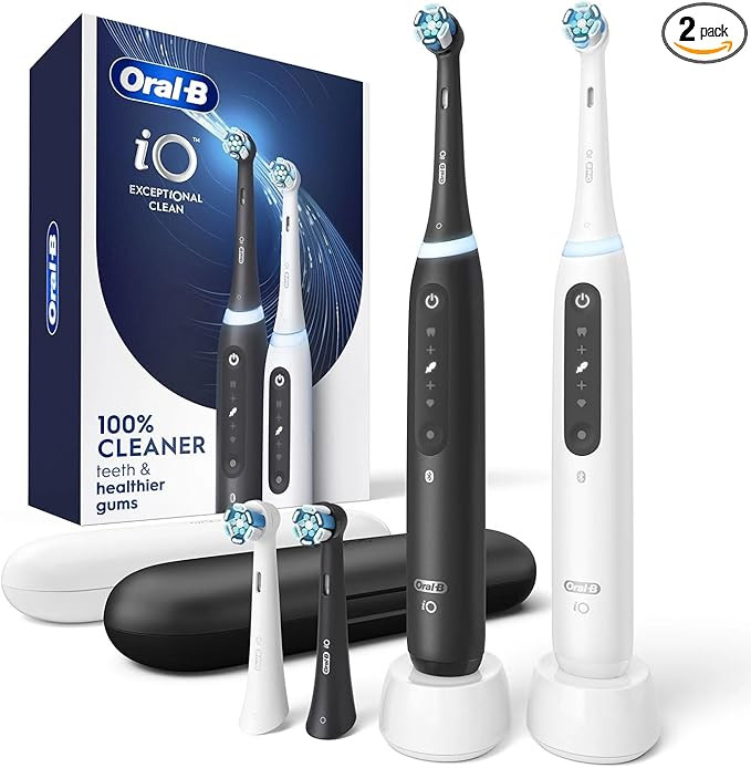 Oral-B iO Series 5 Rechargeable Toothbrush Dual Pack | Amazon (US)