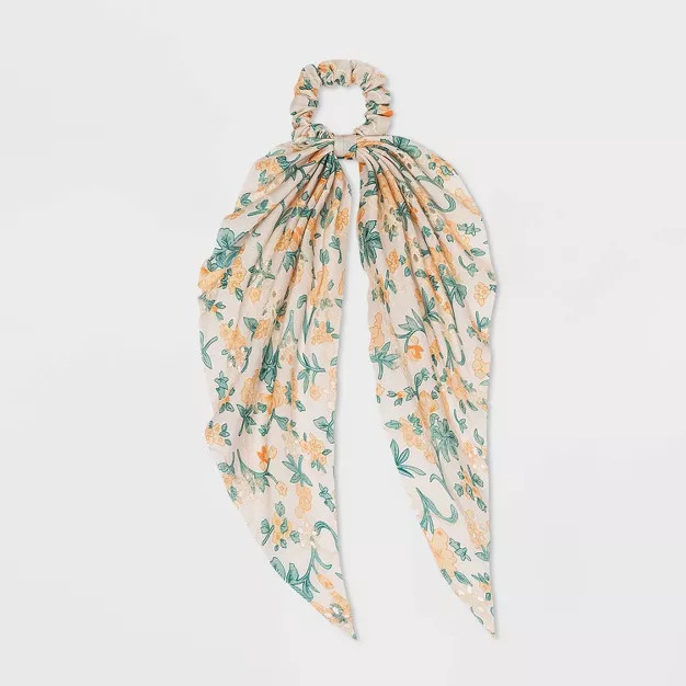 Eyelet Fabric Floral Tail Hair Twister - Universal Thread™ | Target