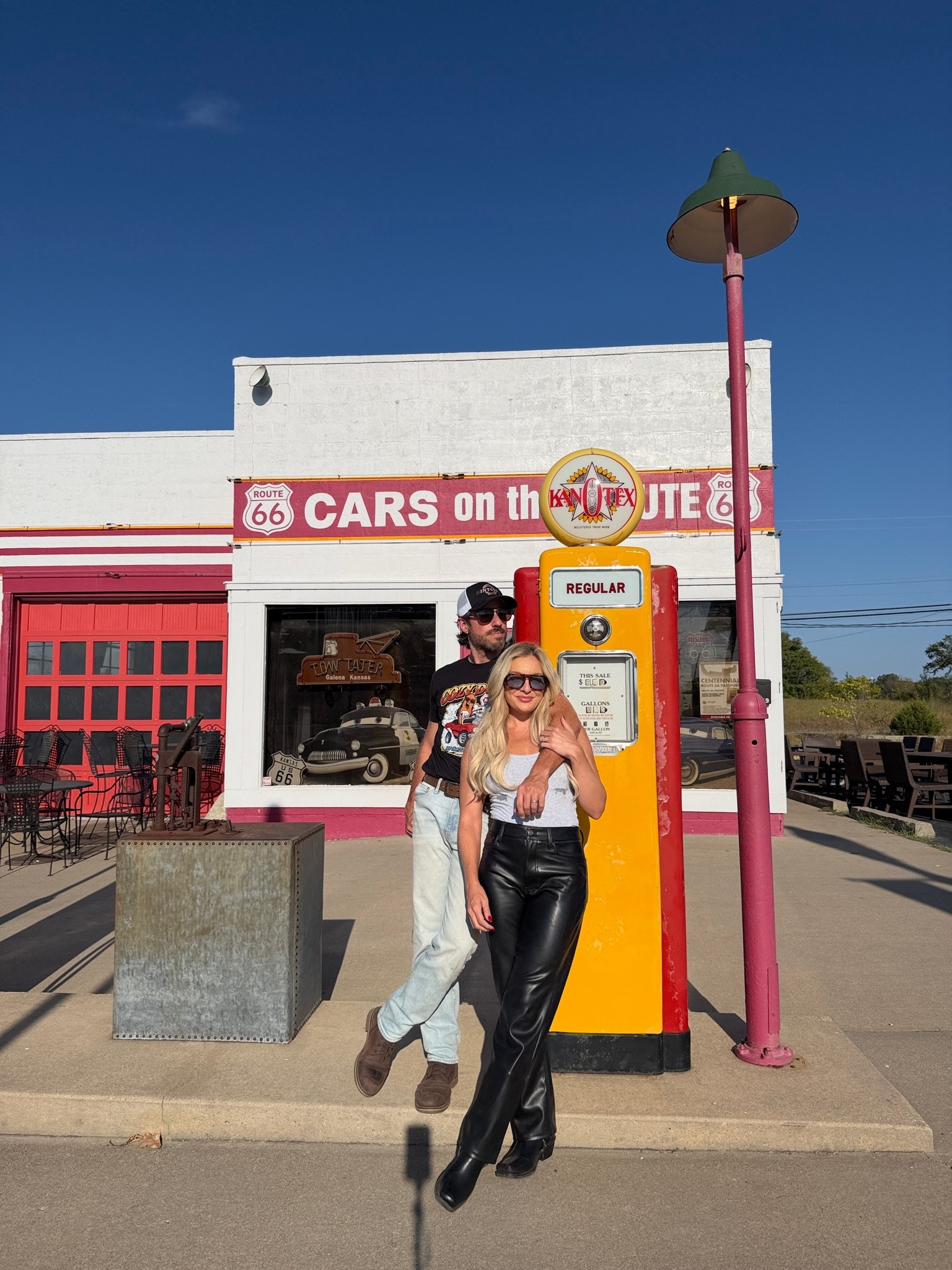 Route 66 motorcycle ride fit 🏍️

#LTKdayinmylife #LTKSeasonal #LTKActive