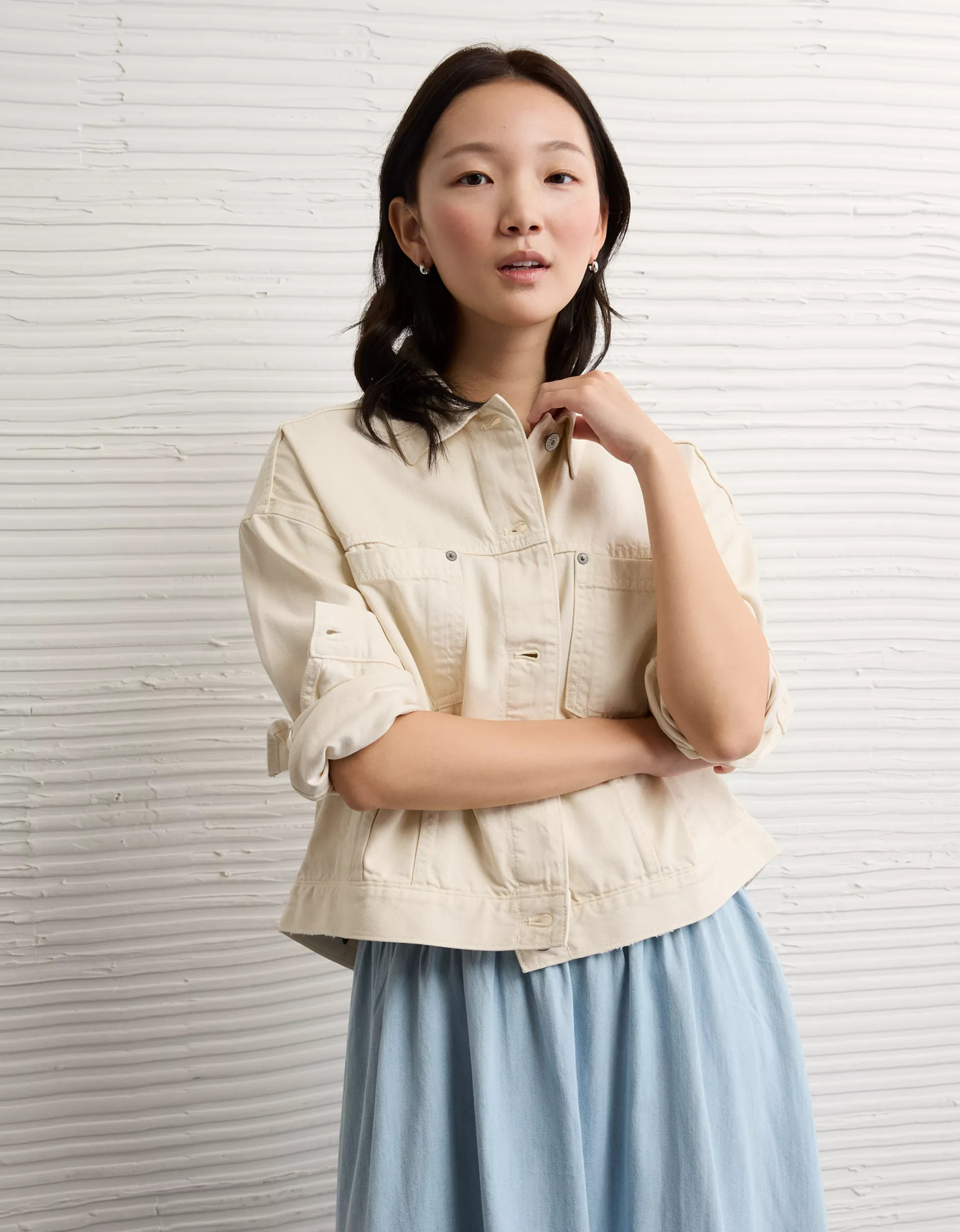 AE Swing Denim Jacket | American Eagle Outfitters (US & CA)