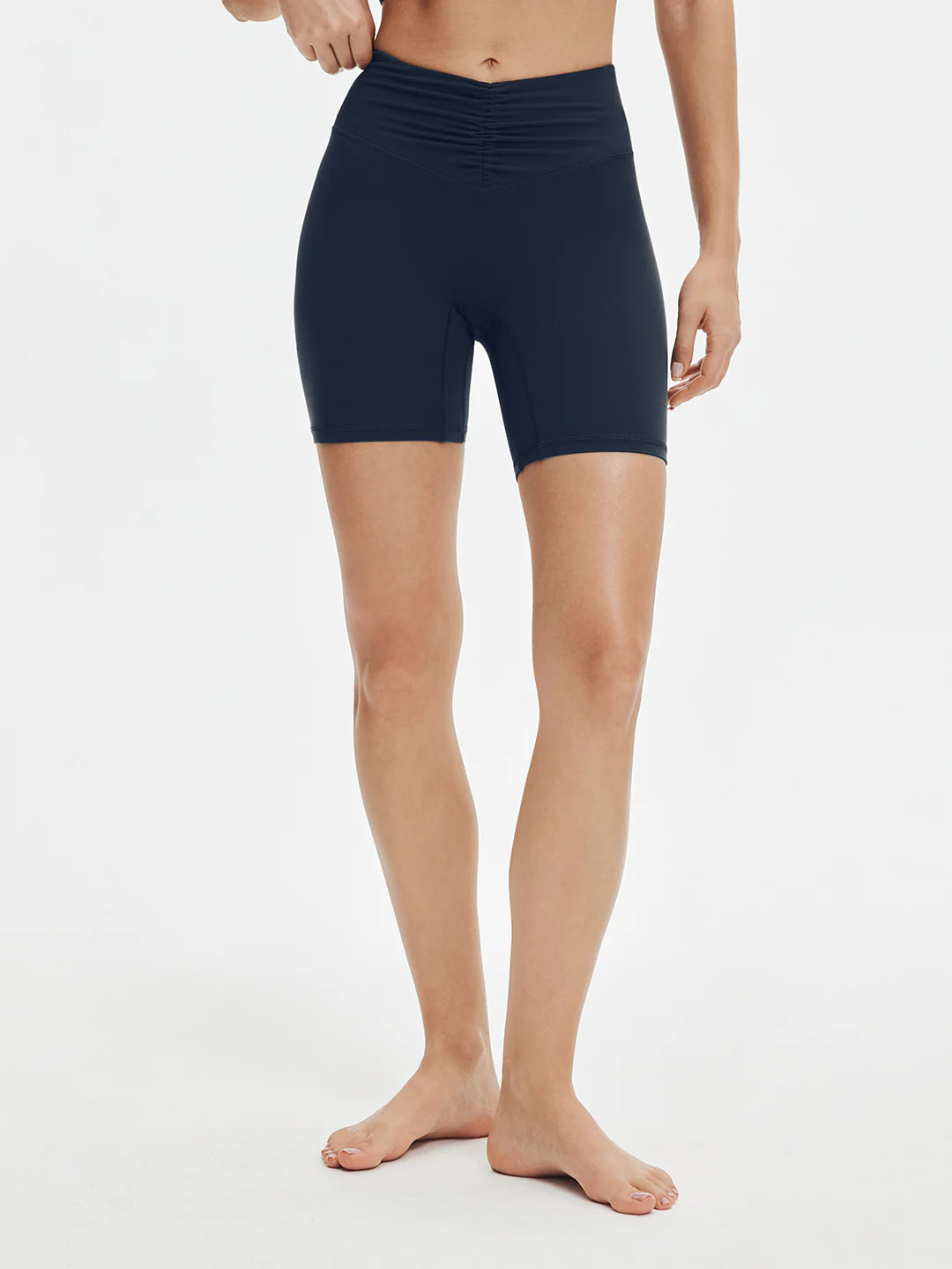 LunaAiry\u2122 Ruched V-Waist Short 6'' | ShopAthluna