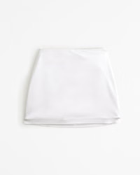 Women's The A&F Scarlett Satin Sculpt Mini Skort | Women's New Arrivals | Abercrombie.com | Abercrombie & Fitch (US)