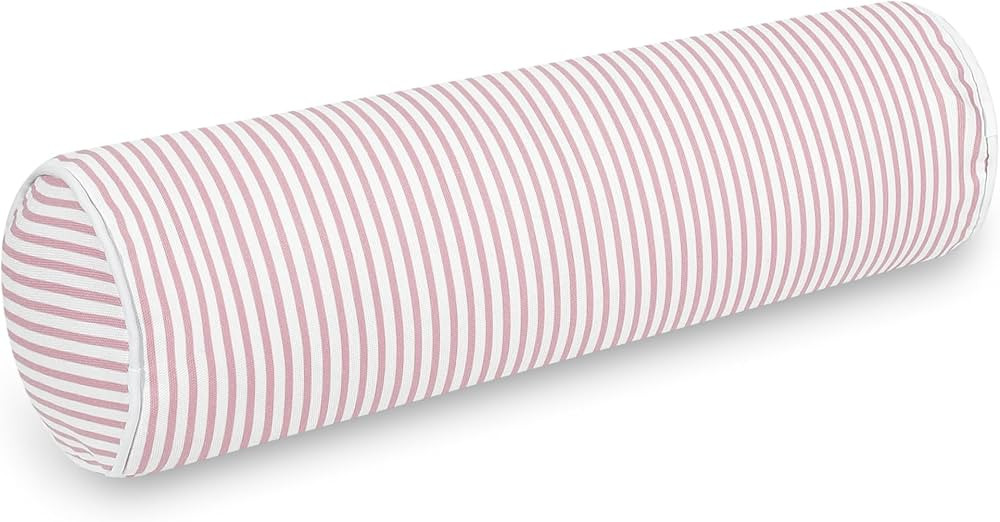 Hofdeco Premium Coastal Patio Indoor Outdoor Bolster Pillow Cover Only, 6"x20" Water Repellent fo... | Amazon (US)