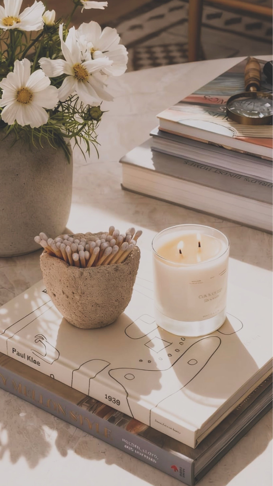 styling idea with this cutie concrete match holder I love the organic modern look & the texture!

#LTKdayinmylife #LTKHome #LTKSaleAlert