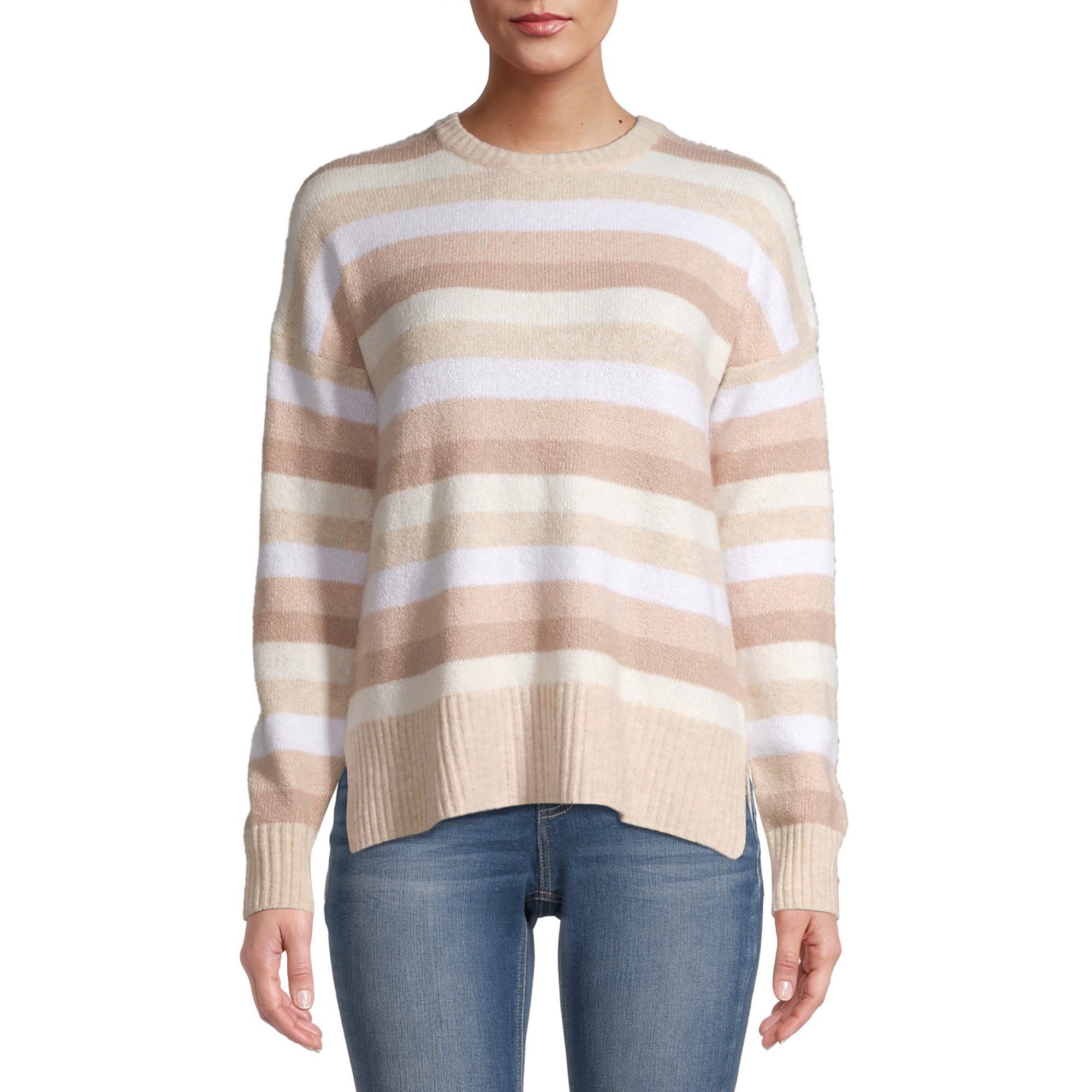 Time and Tru Women's Super Soft Pullover Sweater | Walmart (US)