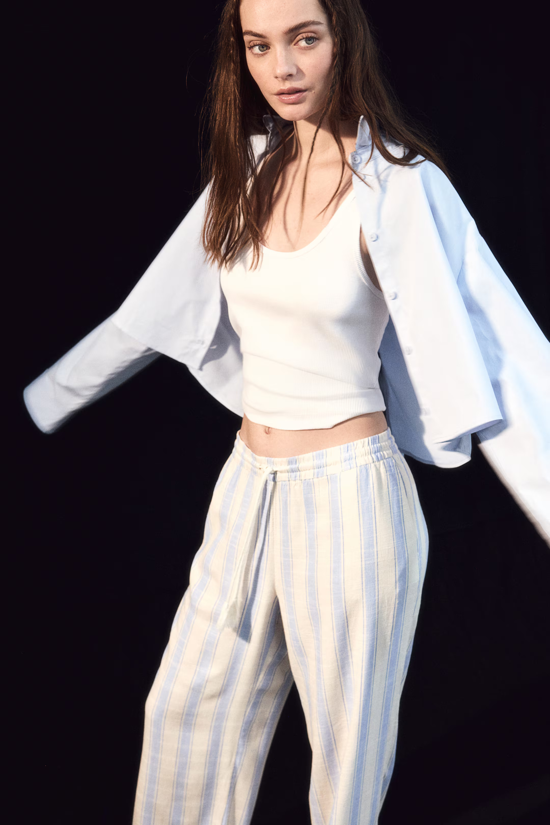 Straight-Leg Drawstring Pants | H&M (US + CA)