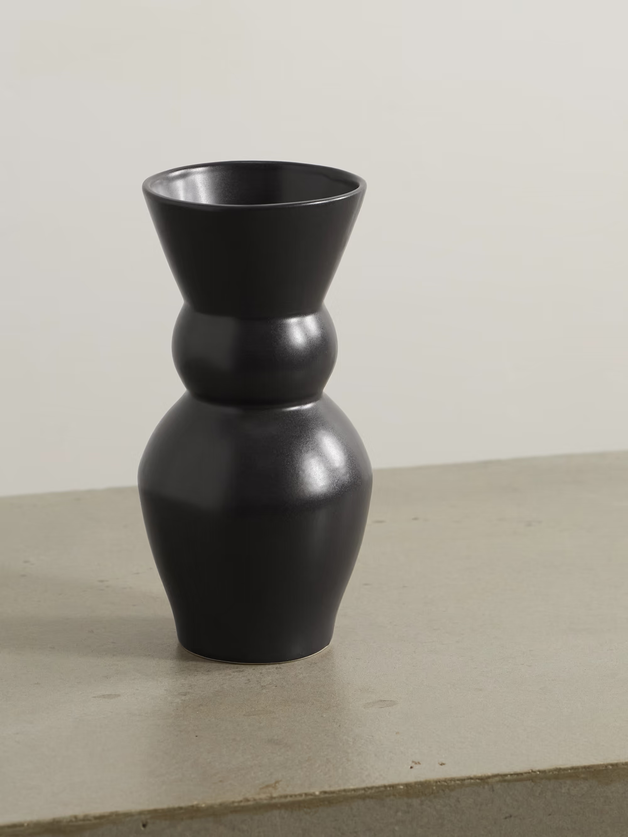 + NET SUSTAIN Lucie ceramic vase | NET-A-PORTER (UK & EU)