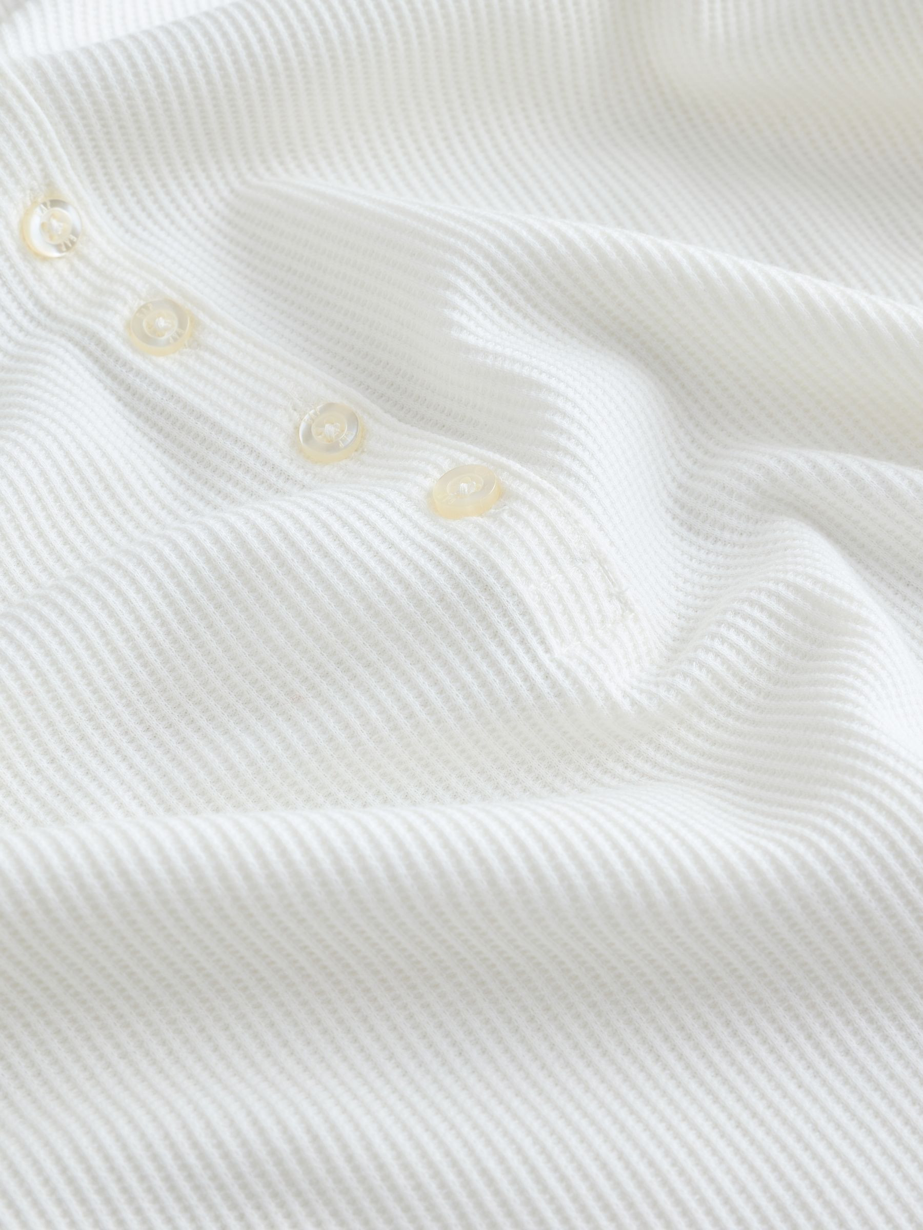 White Modern Rib Short Sleeve Henley T-Shirt | Gap | GAP UK
