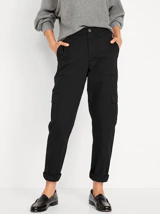 High-Waisted OGC Chino Cargo Pants for Women | Old Navy (US)