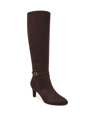 LifeStride Guild Wide Calf Knee High Dress Boots - Macy's | Macy's