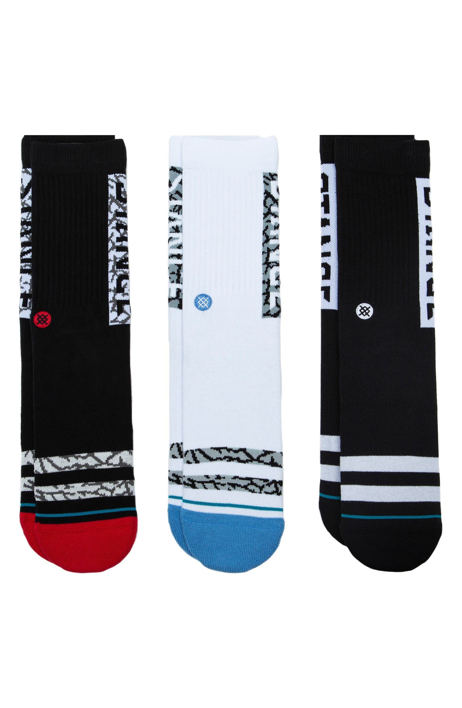 The OG Assorted 3-Pack Crew Socks | Nordstrom