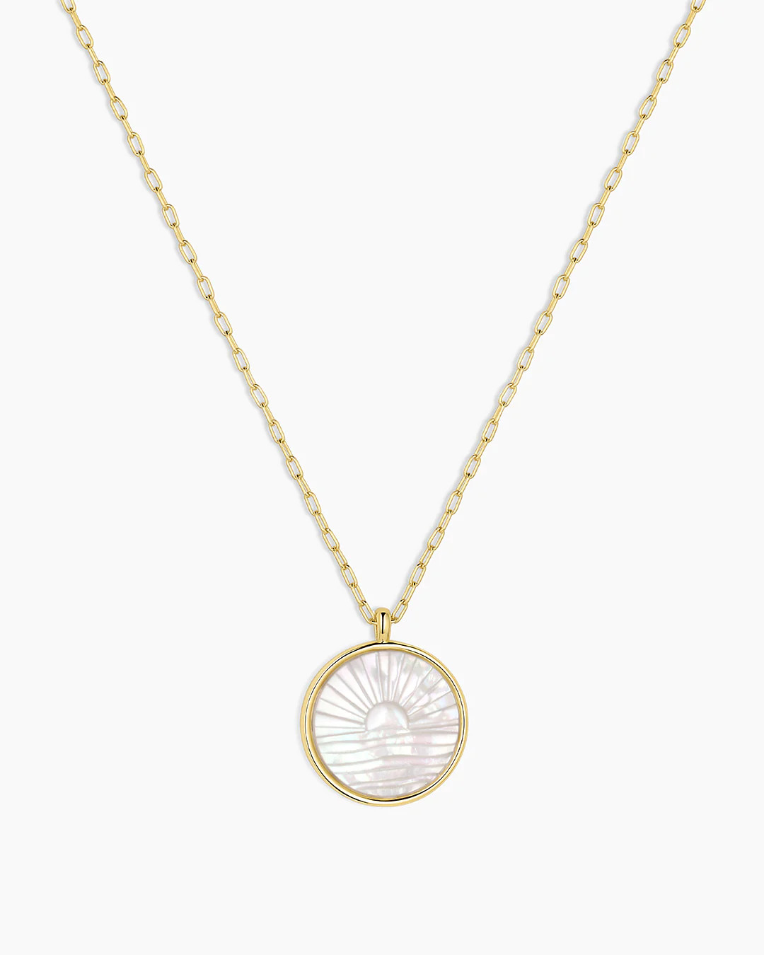 Sunset Etched Necklace | gorjana