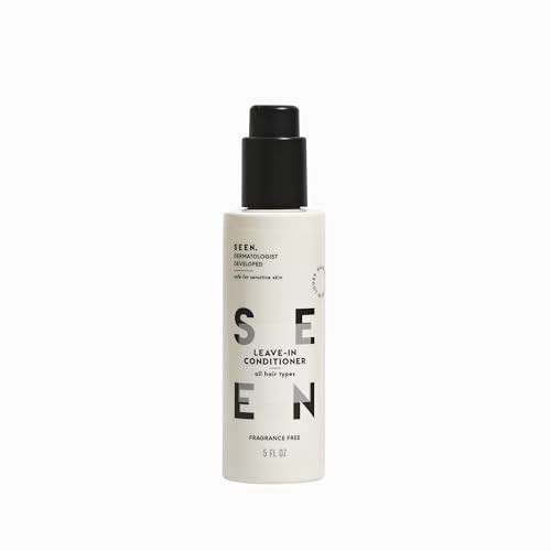 SEEN Leave-In Conditioner, Fragrance Free - Leave-In Hair Conditioner & Heat Protectant Spray- Detangles & Hydrates- No Parabens, Sulfates or Phthalate | Amazon (US)