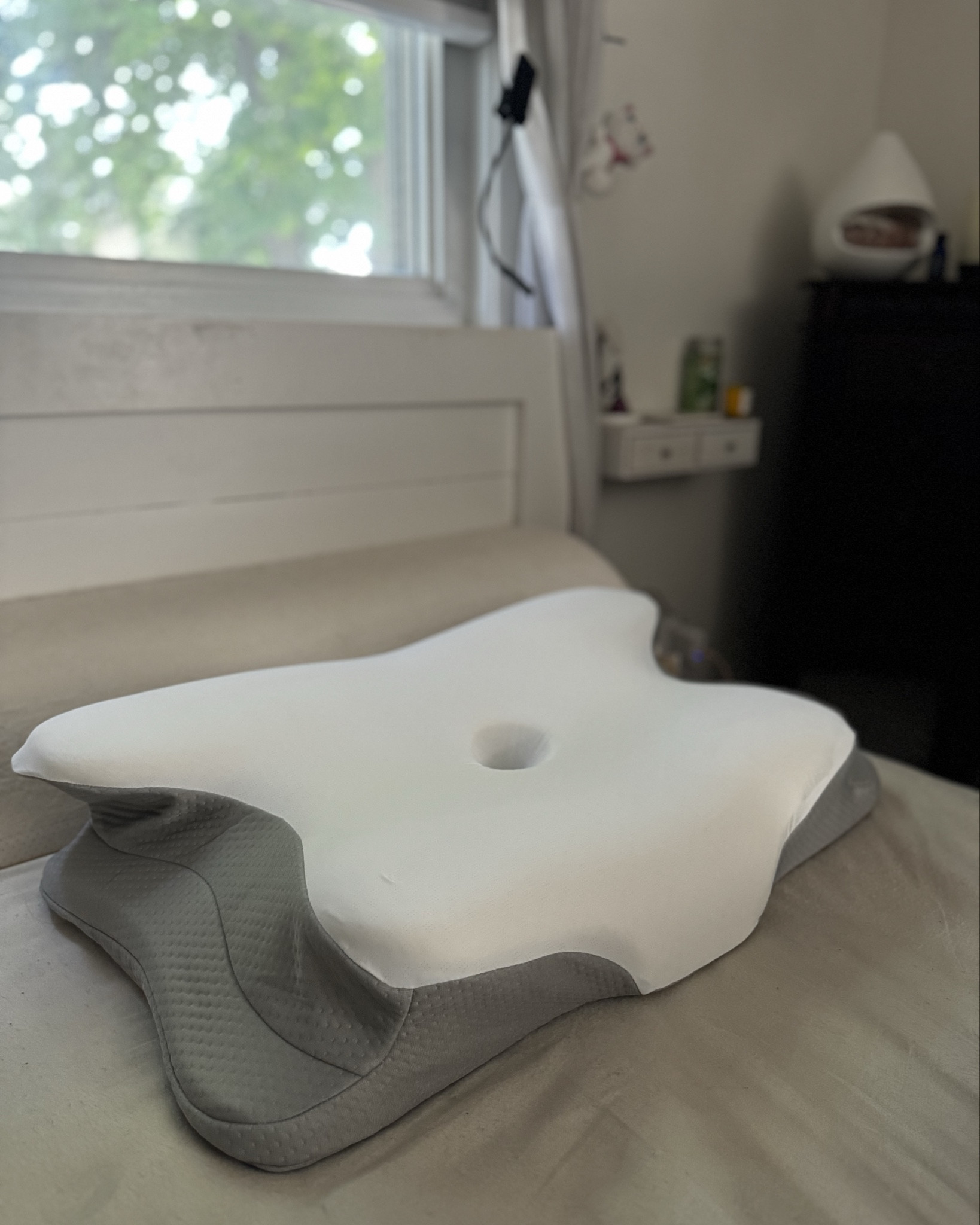 Cervical Cooling Pillow for neck support and better sleep! #temufind and I am not mad! 

#LTKFindsUnder50 #LTKHome
