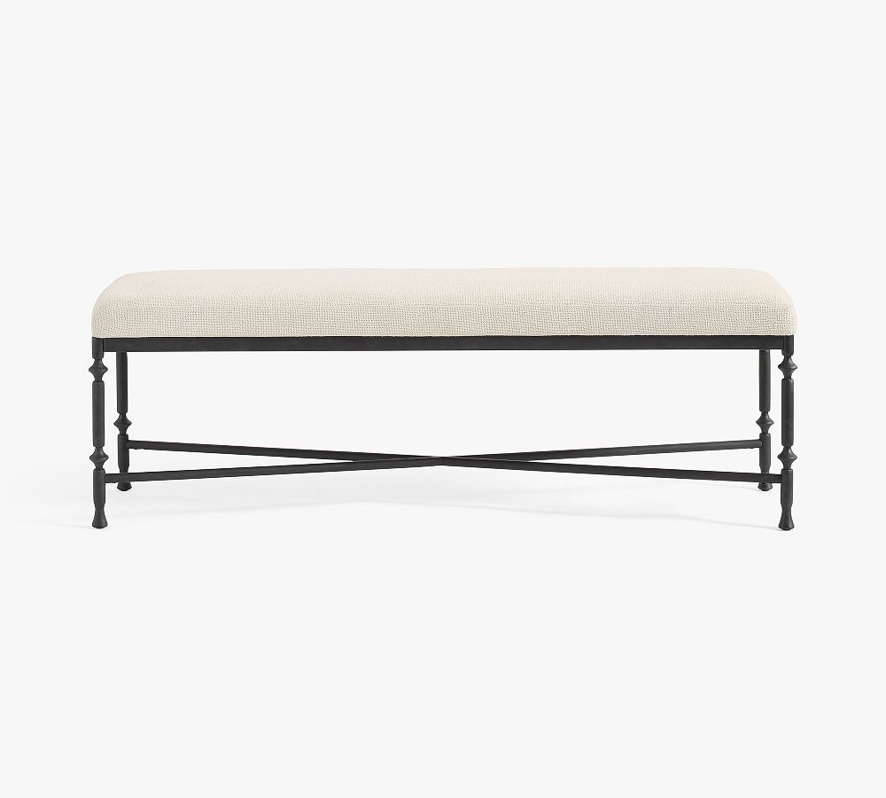 Estelle Upholstered Bench (54") | Pottery Barn (US)
