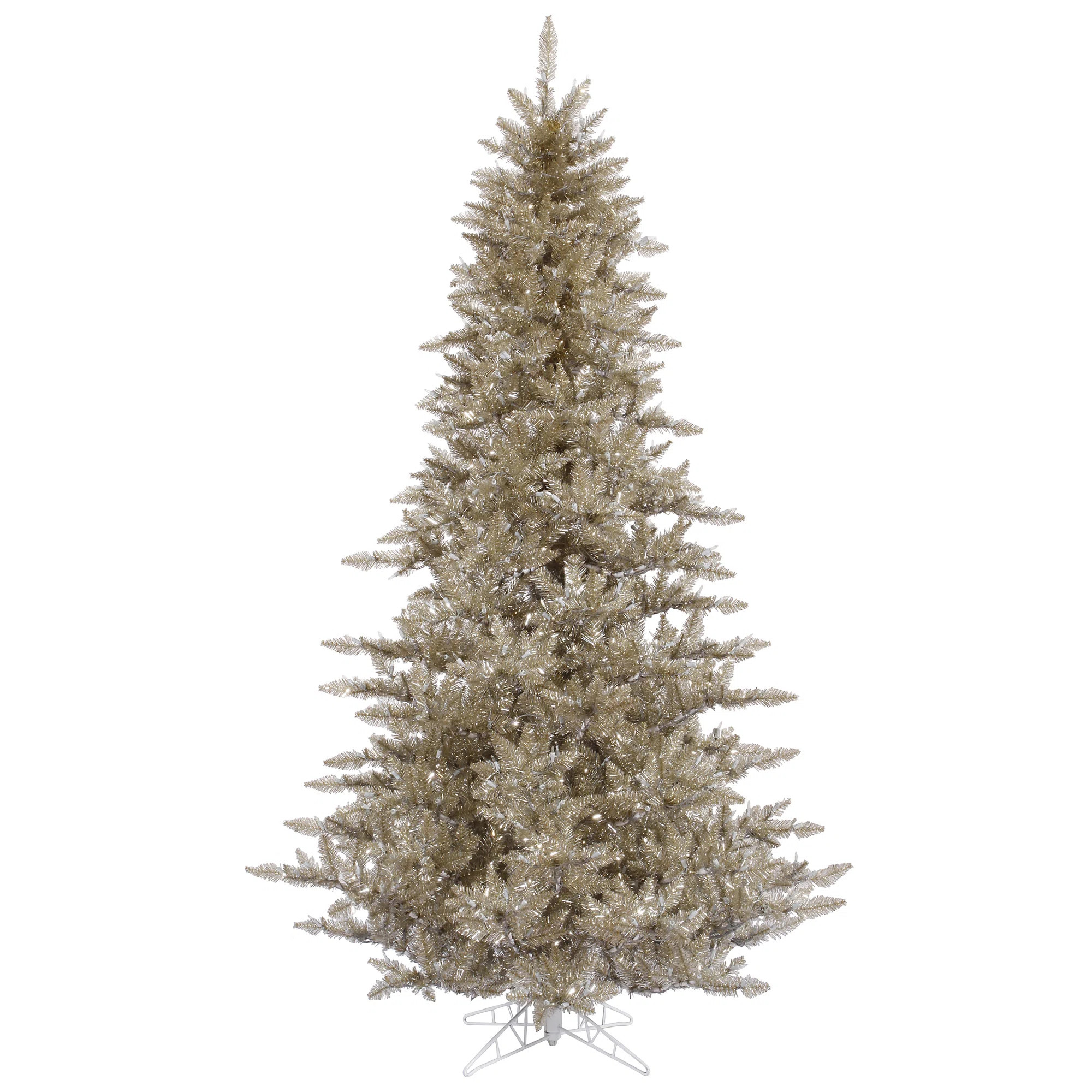 Champagne Fir Artificial Christmas Tree | Wayfair North America