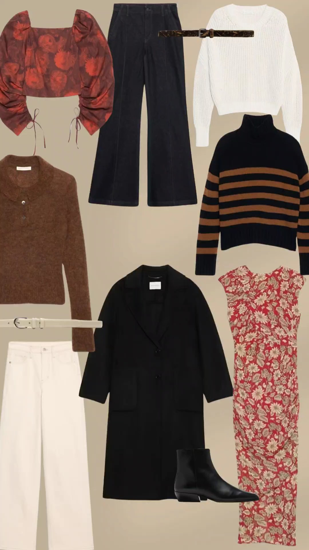 Banana Republic winter styles. Style inspiration. Jeans. Button up. Sweater. Trench coat. Sweater dress. Mules. Fair isle sweater. Turtleneck sweater. Midi dress. Topcoat. Winter coat. Booties. Flare denim. Polo sweater

#LTKSeasonal #LTKSaleAlert #LTKFindsUnder100