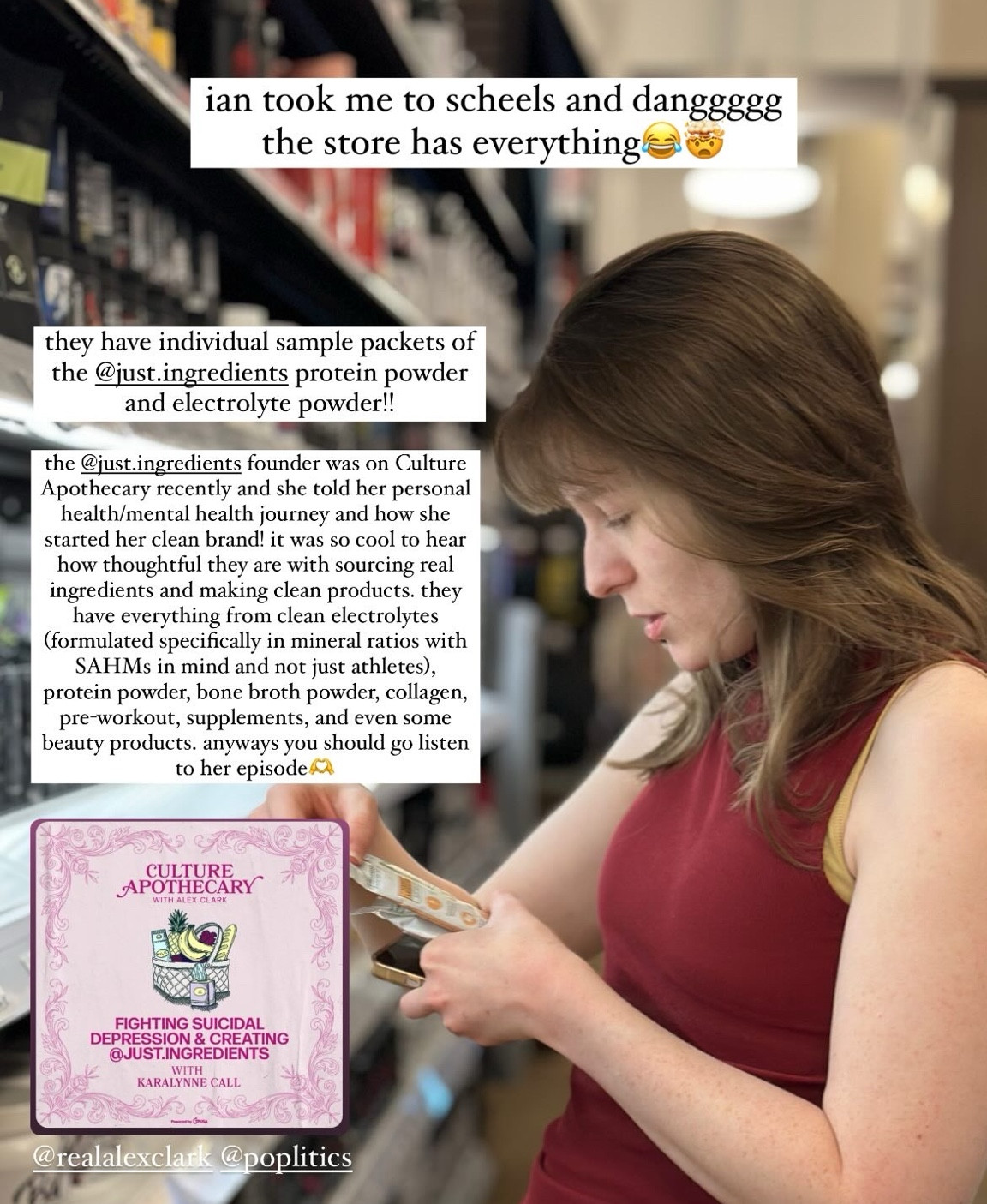 have you tried any of Just Ingredients products? they make clean protein powders, clean electrolytes, bone broth, collagen, and more!! and their founder has a cool story!



#LTKFitness #LTKActive