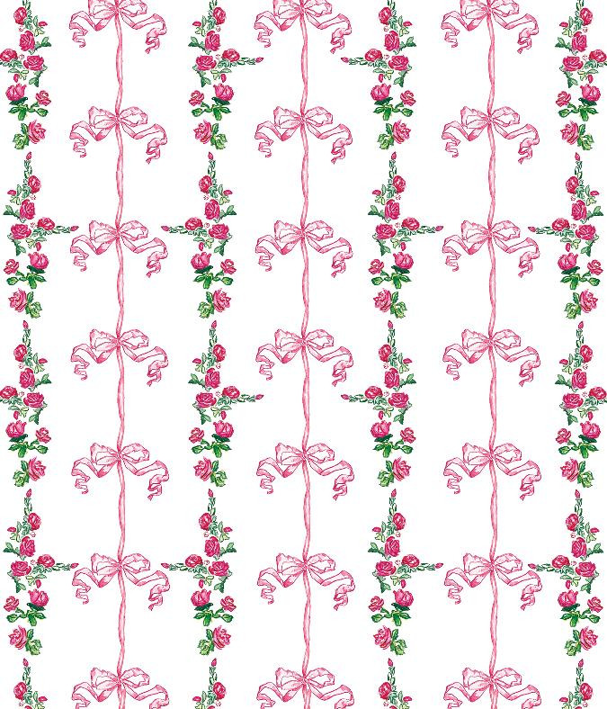 Floral Bow Minky Blanket | Over The Moon Gift