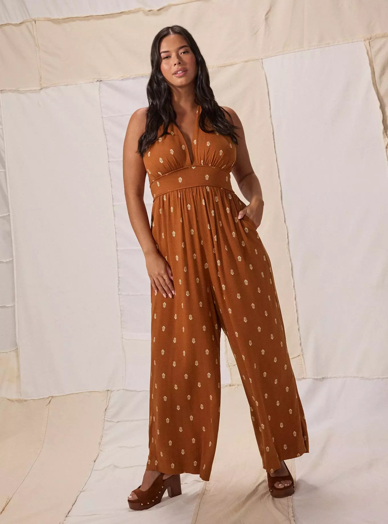Festi Halter Jumpsuit | Torrid (US & Canada)