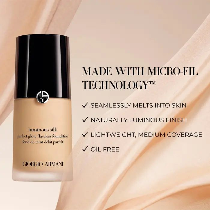 Luminous Silk Perfect Glow Flawless Oil-Free Foundation | Nordstrom