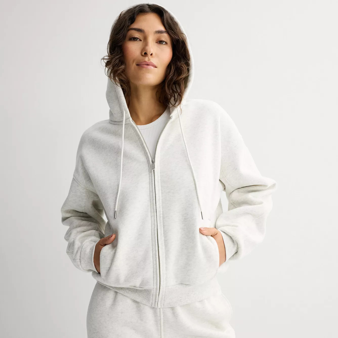 Women's FLX Embrace Full Fleece Hoodie | Kohl's