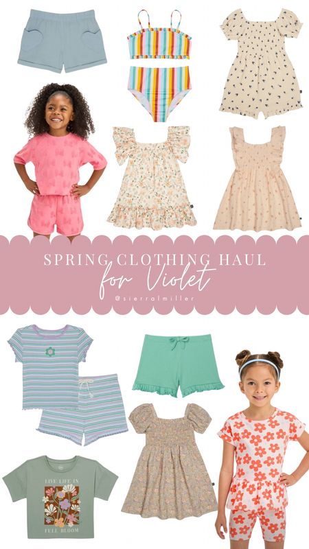 Spring clothing haul for Violet! Shop my favorite girl finds for my daughter from Target and Walmart! 

#LTKkids #LTKSeasonal #LTKSpringSale