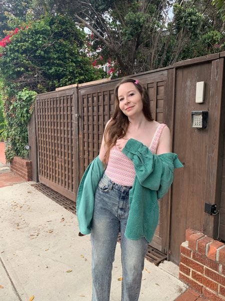 Corduroy shirt
Oversized button up
Jeans
Butterfly clips 
Denim
Casual outfit 
Nineties style
Y2K fashion 
Affordable finds 

#LTKstyletip #LTKunder50 #LTKunder100