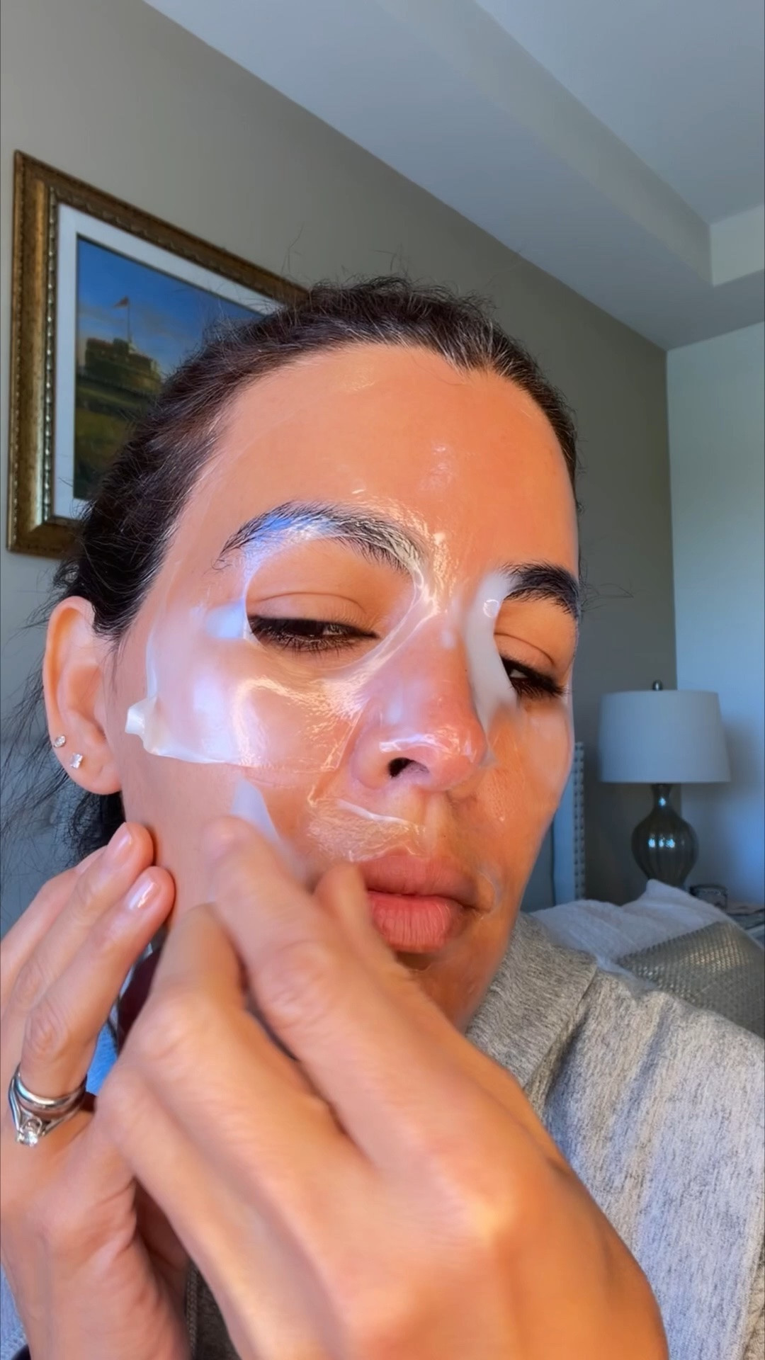 I put the mask while I organize my closet. The skin looks so good! #LTKSpringSale

#LTKBeauty #LTKOver40