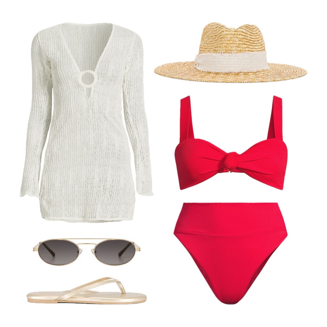Memorial Day weekend & 4th of July outfit idea ❤️ 

#LTKSeasonal #LTKParties #LTKSwim