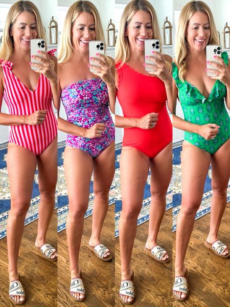 🔅TODAY ONLY🔅 shipping is free at J. Crew Factory and all of these suits are now 50% + you can take an additional 20% off of order of $125 with code BESTDRESSED!

I LOVE J. Crew swimwear because it lasts forever, has full rear coverage and is adorable! I do NOT size up to a medium per usual in this brand of swimwear - I stick with a small, it runs on the large side!

New arrivals for summer
Summer fashion
Summer style
Women’s summer fashion
Women’s affordable fashion
Affordable fashion
Women’s outfit ideas
Outfit ideas for summer
Summer clothing
Summer new arrivals
Summer wedges
Summer footwear
Women’s wedges
Summer sandals
Summer dresses
Summer sundress
Amazon fashion
Summer Blouses
Summer sneakers
Women’s athletic shoes
Women’s running shoes
Women’s sneakers
Stylish sneakers
Gifts for her
Women’s gifts

#LTKswim #LTKsalealert #LTKSeasonal