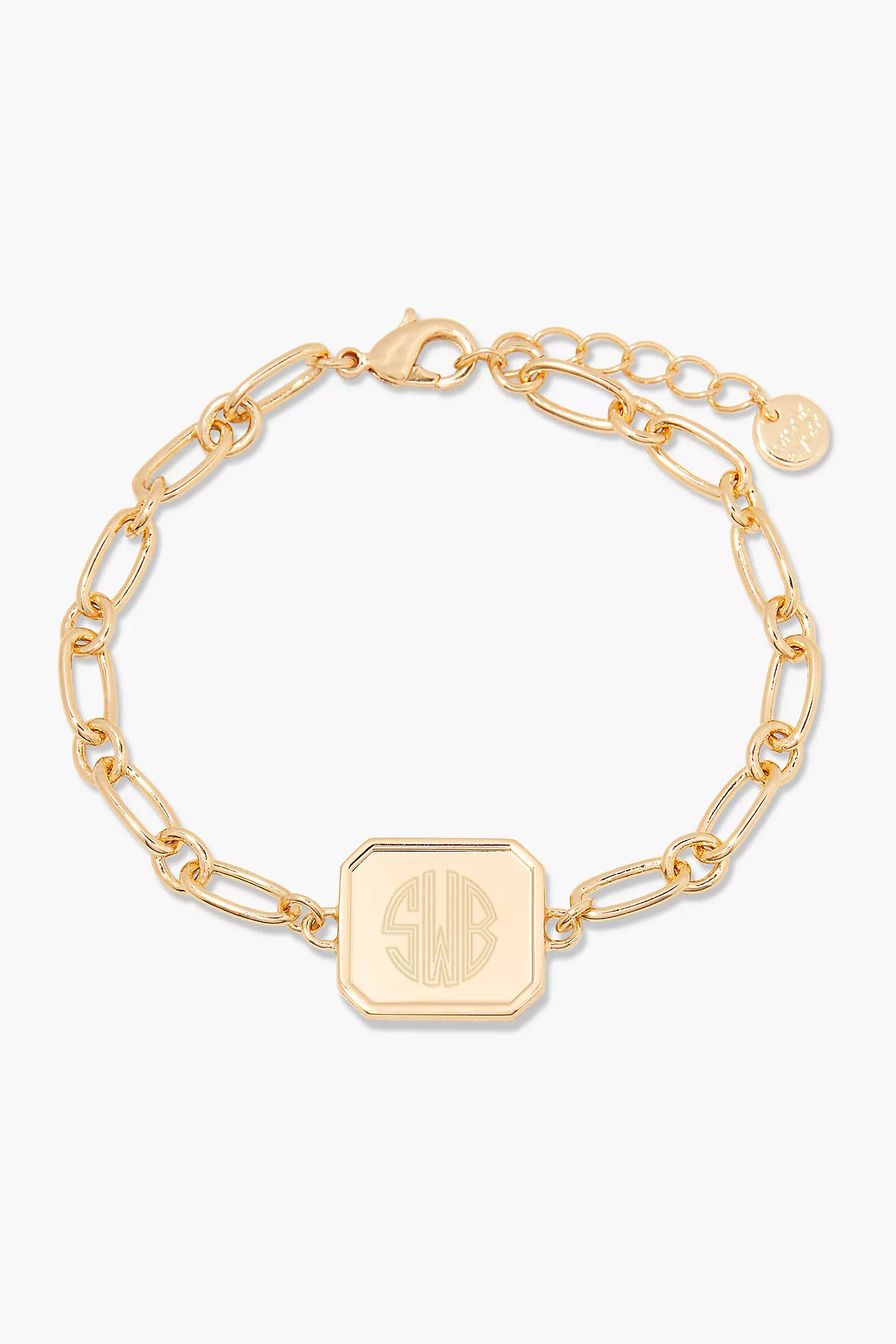 Brook & York Custom Monogram Cushion Bracelet | Anthropologie (US)