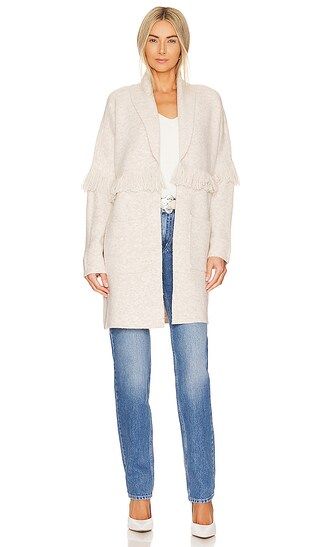 Fringed Cardigan in Malted | Revolve Clothing (Global)