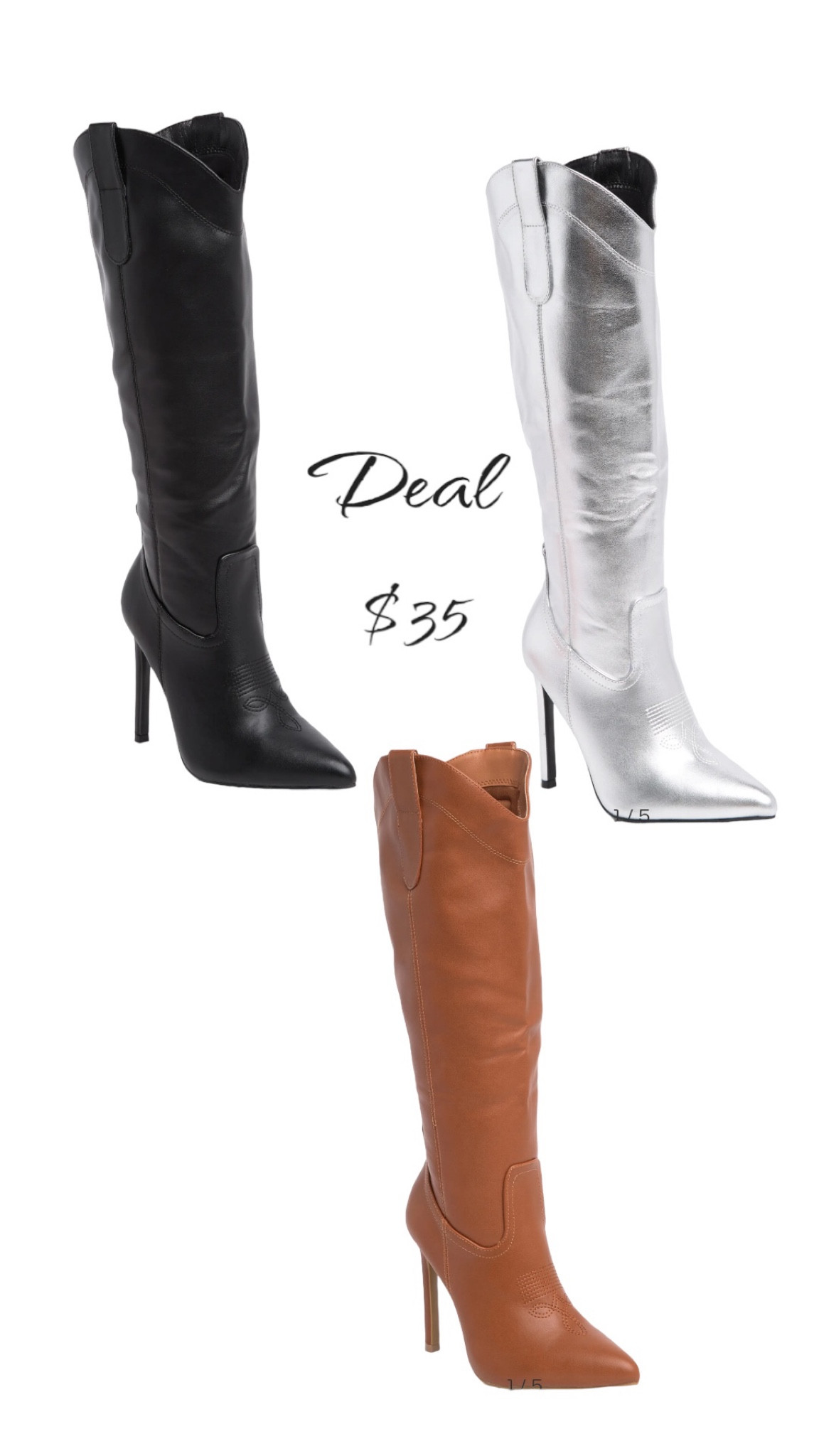 High Heel Boots 

#LTKfindsunder50 #LTKworkwear #LTKstyletip